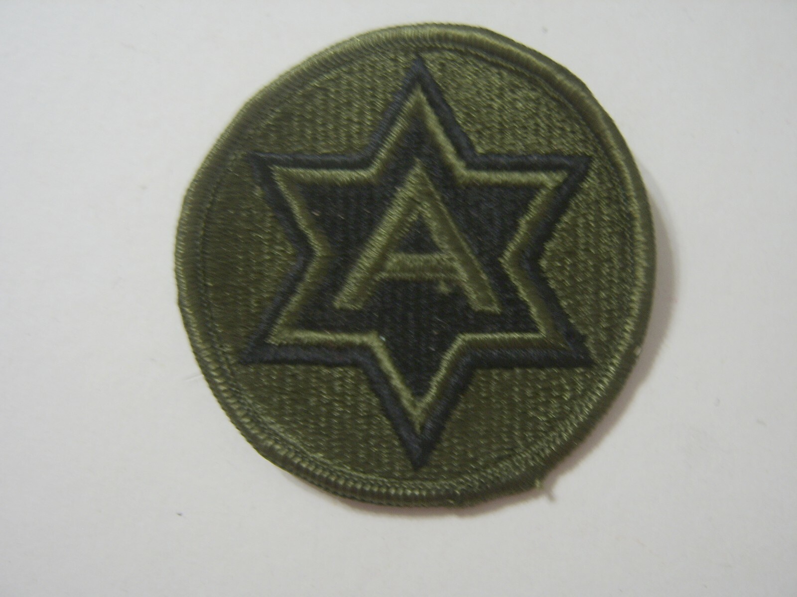 6th ARMY PATCH SUBDUED VIETNAM WAR ERA PATCH KY21-1