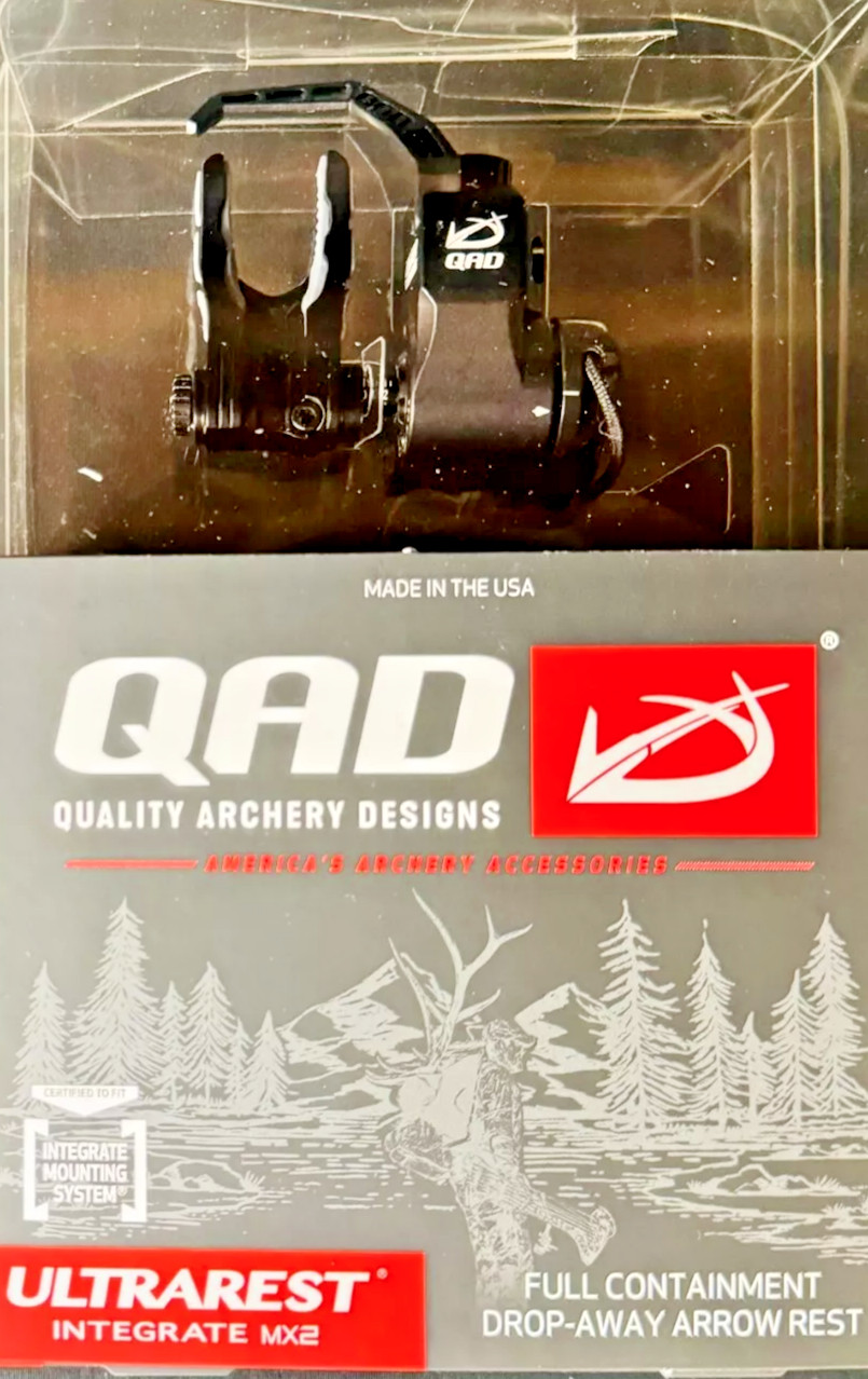 NEW QAD Ultrarest Integrate MX2 RH Bow Arrow Rest MICRO Mathews Hoyt Elite Pse