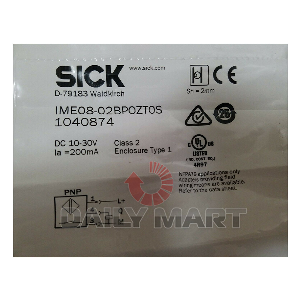 New In Box SICK IME08-02BPOZT0S Proximity Switch