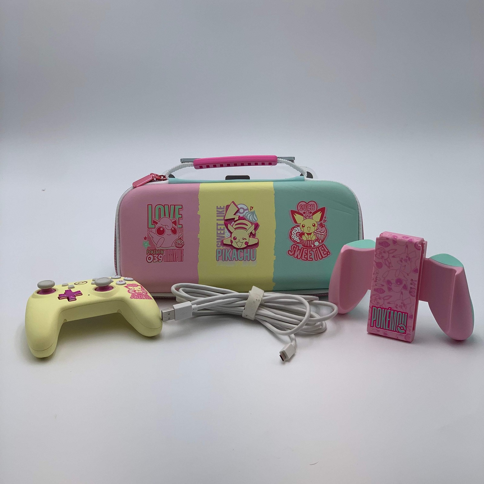 POWERA Bundle of Pastel Pokémon Accessories for Nintendo Switch Lite