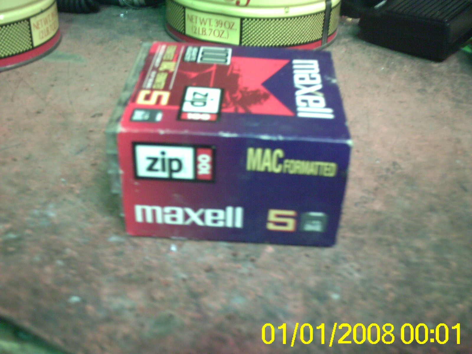 LOT MAXELL 100 ZIP MEGABYTE FORMATE MAC 3.5 FLOPPY DISK