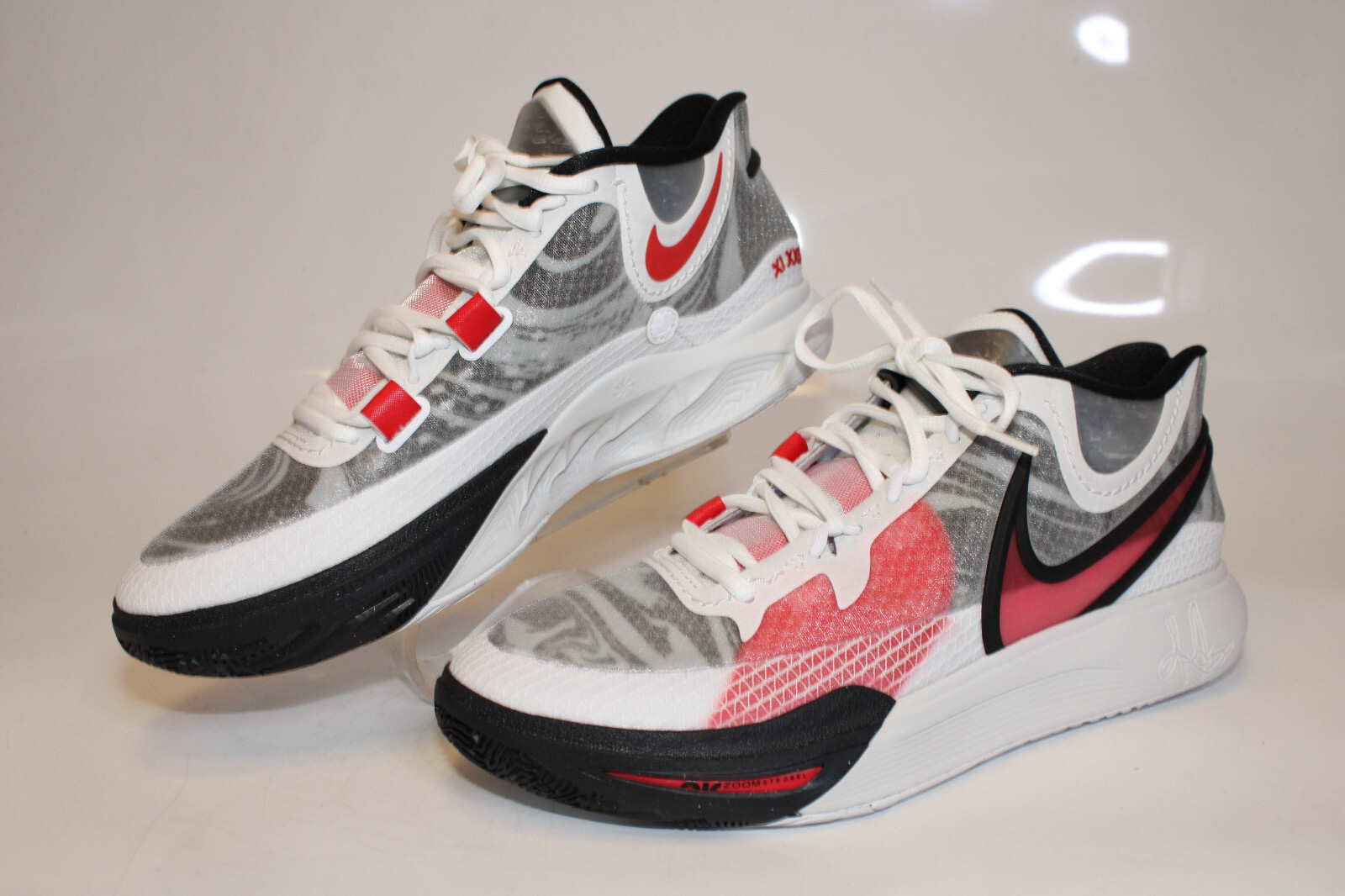Nike Kyrie 8 White University Red NEW Men Basketball Sneakers 11 11.5 12 13 14