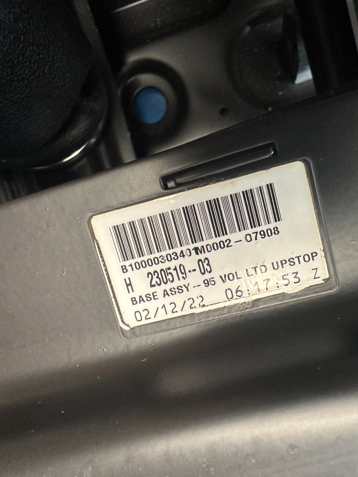 National Seating 230516-03 Adjustable Seat Base Assembly