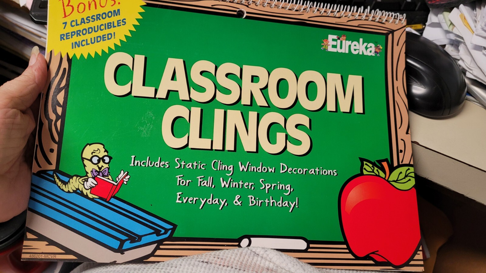 Classroom Clings Booklet - Great for teachers