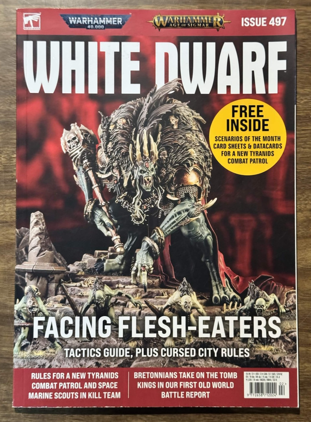 Games Workshop Warhammer White Dwarf Magazine Issue 497