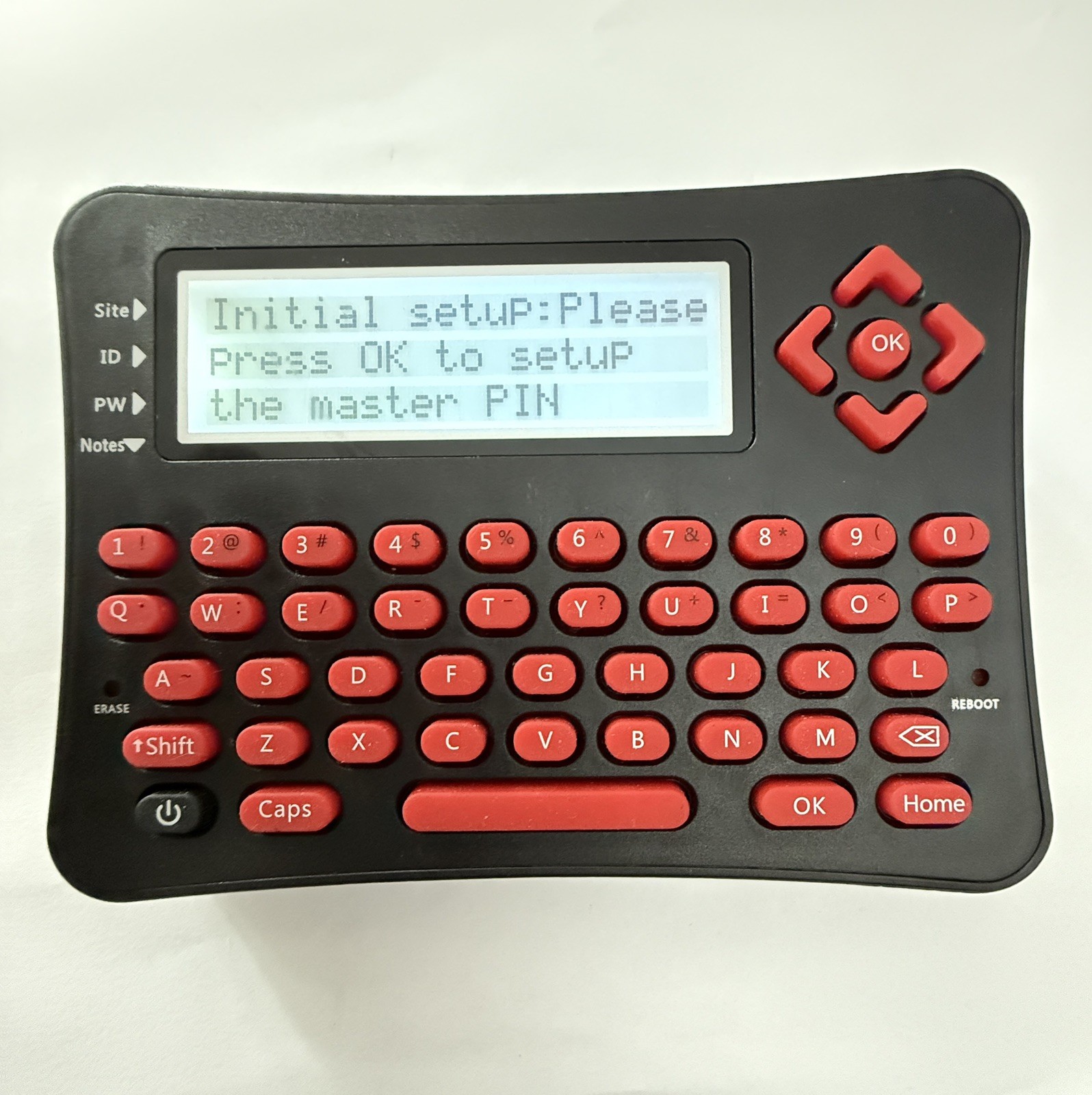 Password Safe Model MSPPV Digital Organizer Vault Stores Logins Securely (018)