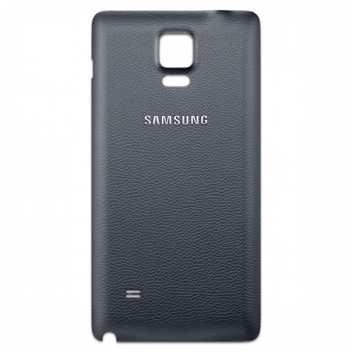 SAMSUNG GALAXY NOTE 4 BLACK NEW BATTERY BACK COVER REAR DOOR REPLACEMENT PART