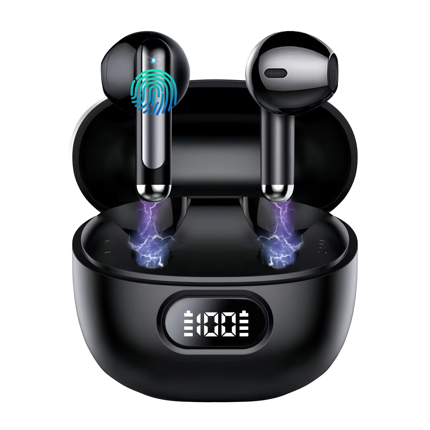 Bluetooth Earbuds Headset Ear pods 5.3 Wireless Earphones In-Ear Sport Heaphones