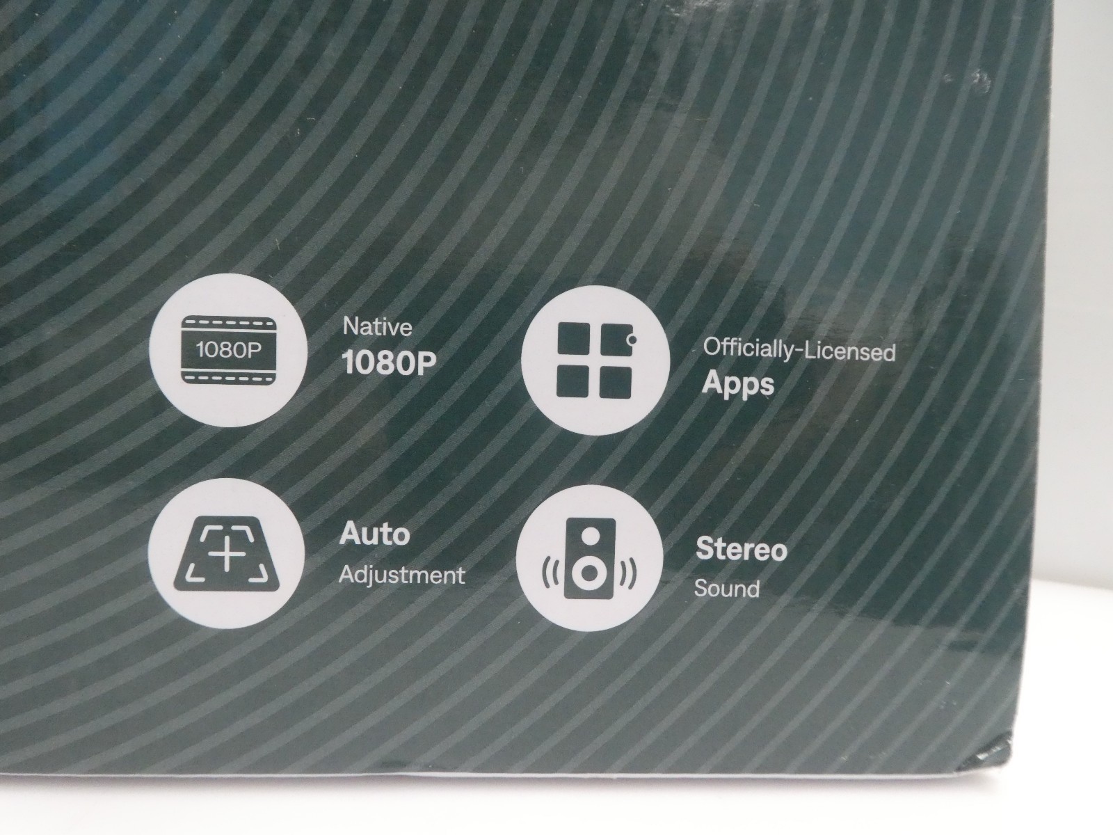 Aurzen EAZZE D1 Smart Projector with WiFi & Bluetooth New Open Box