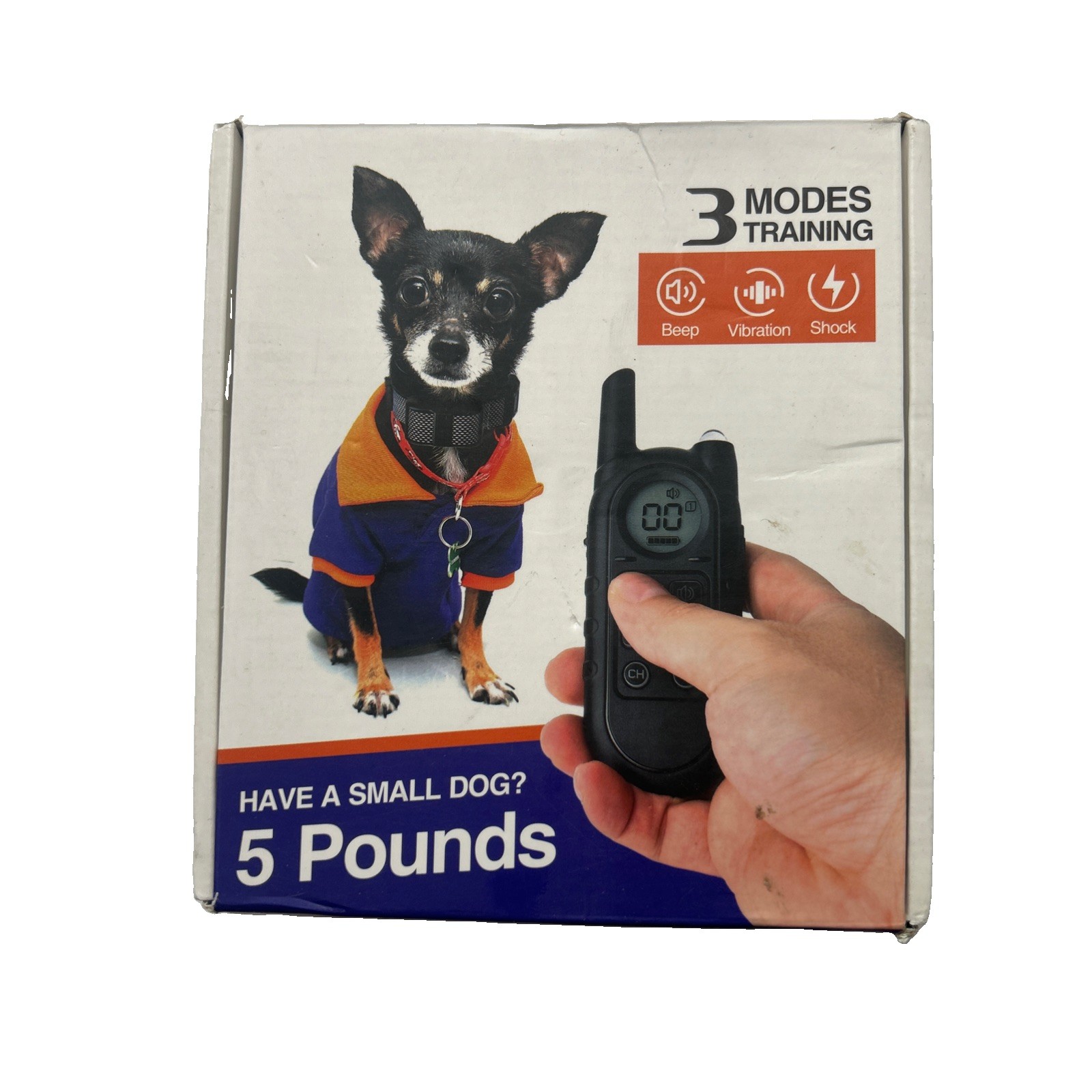Tiniest Dog Shock Collar with Remote for small Dog. Brand New.