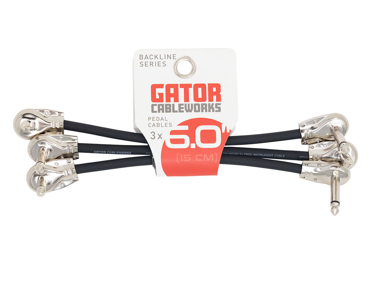 JHS 3 Series Octave Reverb + Gator Patch Cable 3 Pack