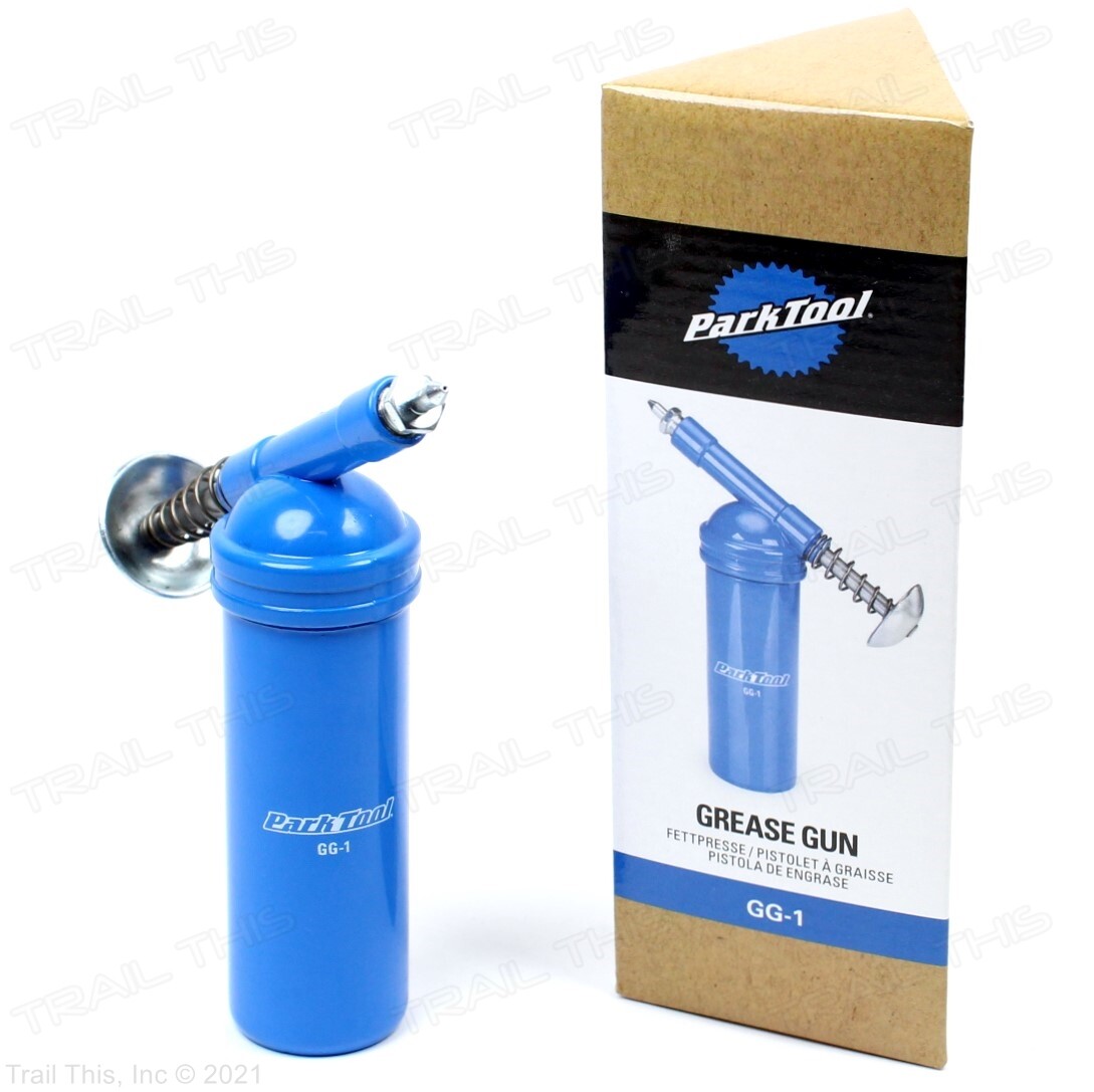 Park Tool GG-1 Heavy-Duty Grease Gun Bike Tool fits Canister or PPL-1 HPG-1 Tube