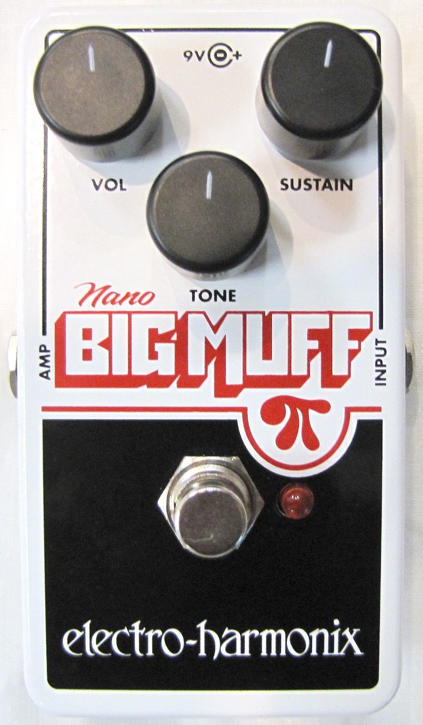 Used Electro-Harmonix EHX Nano Big Muff Pi Distortion Fuzz Overdrive Pedal