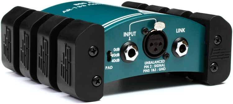 BSS Audio AR-133 1-channel Active Microphone / Instrument Direct Box Acti