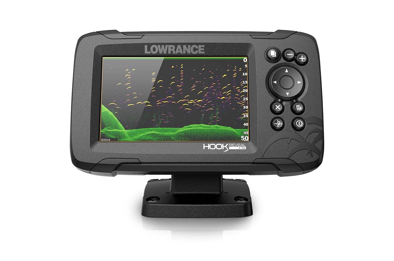 Lowrance HOOK Reveal 5 SplitShot Fish Finder 5 Inch