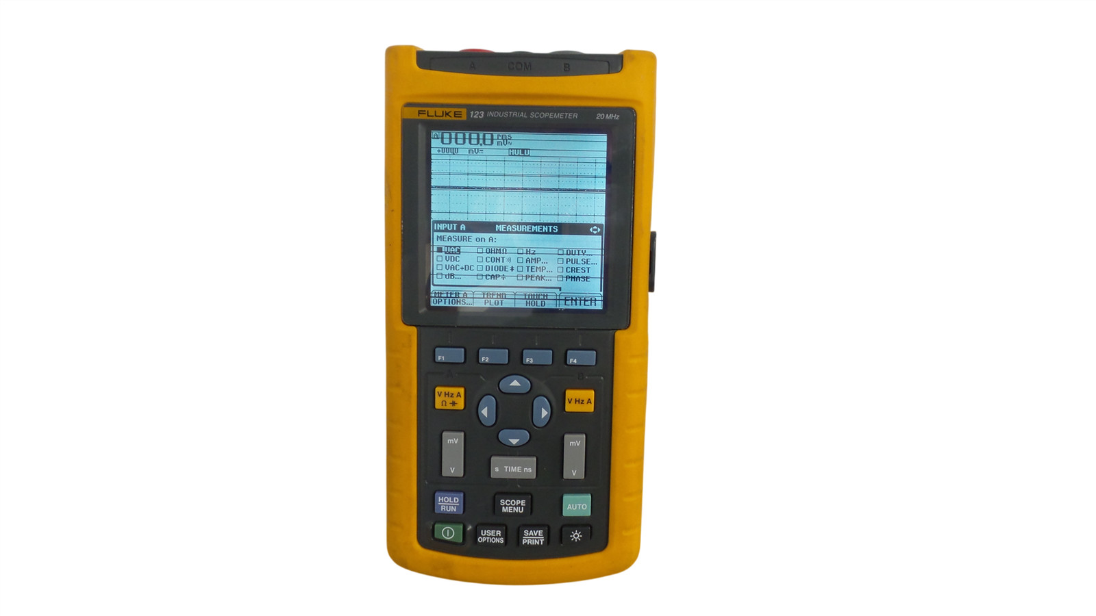 Fluke 123 Industrial ScopeMeter 20MHz - Free Shipping