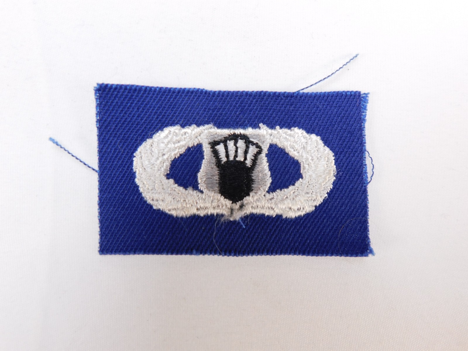 US Air Force USAF Basic Air Traffic Controller Royal Blue Twill Patch