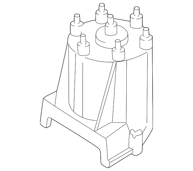Genuine GM Ignition Distributor Cap 10477182