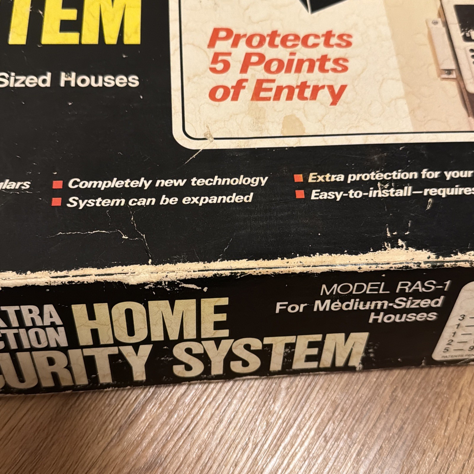 Vintage Never Installed Wells Fargo Security System Model RAS-1 Medium Size Home