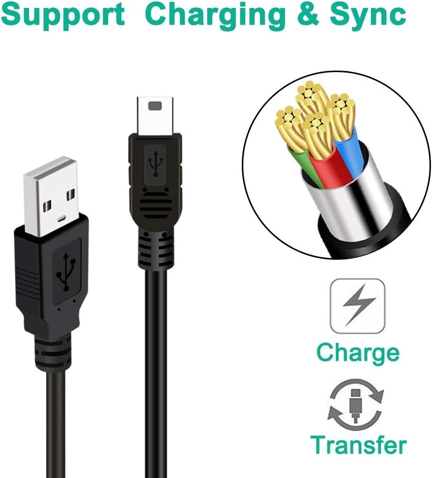 10 FT NEW Wireless Controller USB Charging Cord Cable for Sony PlayStation 3 PS3