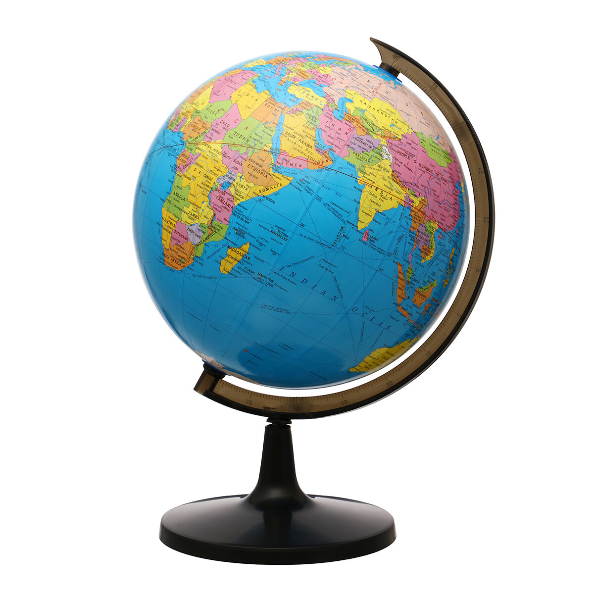 13'' World Globe with Stand Rotating Geography Ocean Classroom Learning Desktop
