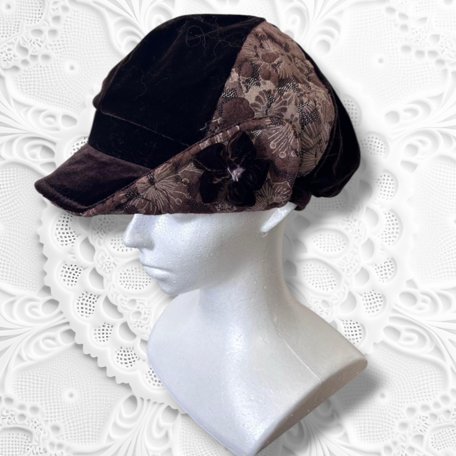 japanese vintage y2k lace flower casket  mori girl fairy grunge coquette