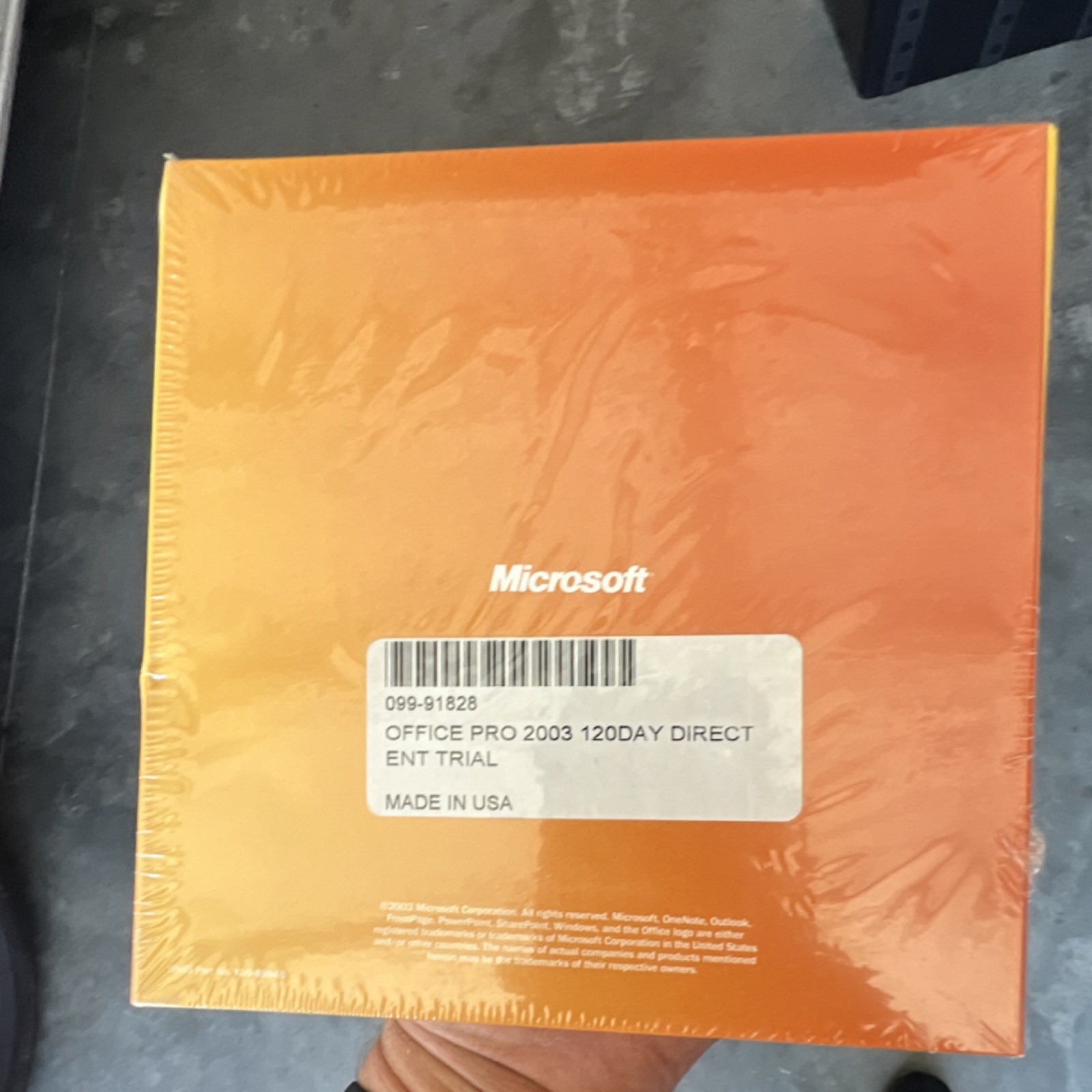 Microsoft Office System Evaluation 2003 Enterprise Edition Evaluation sealed