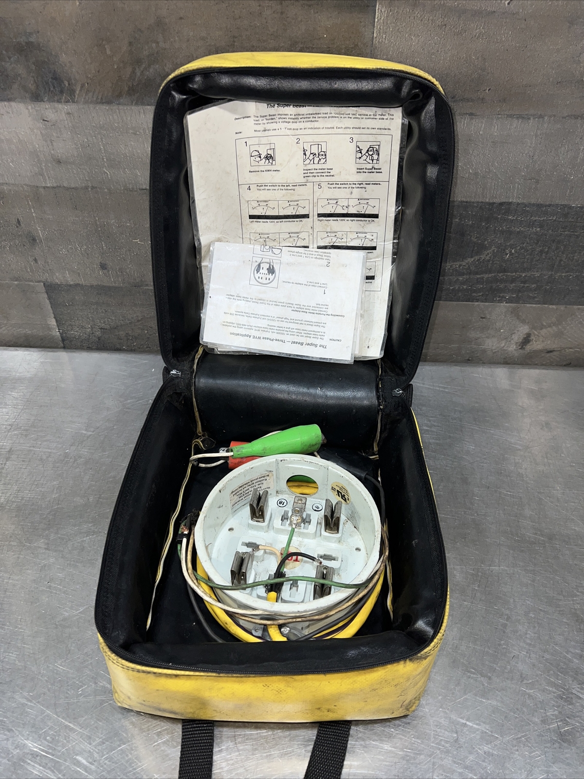 The super beast three phase wye application. offered for parts/Repair. missing
