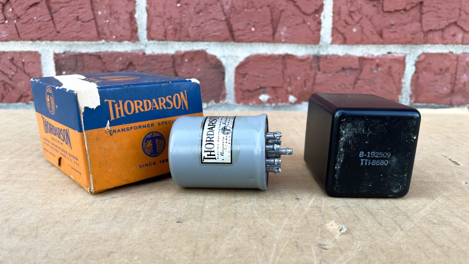 Thordarson T20A25 Interstage in Original Box and TTI-8680 B-192509 Transformers