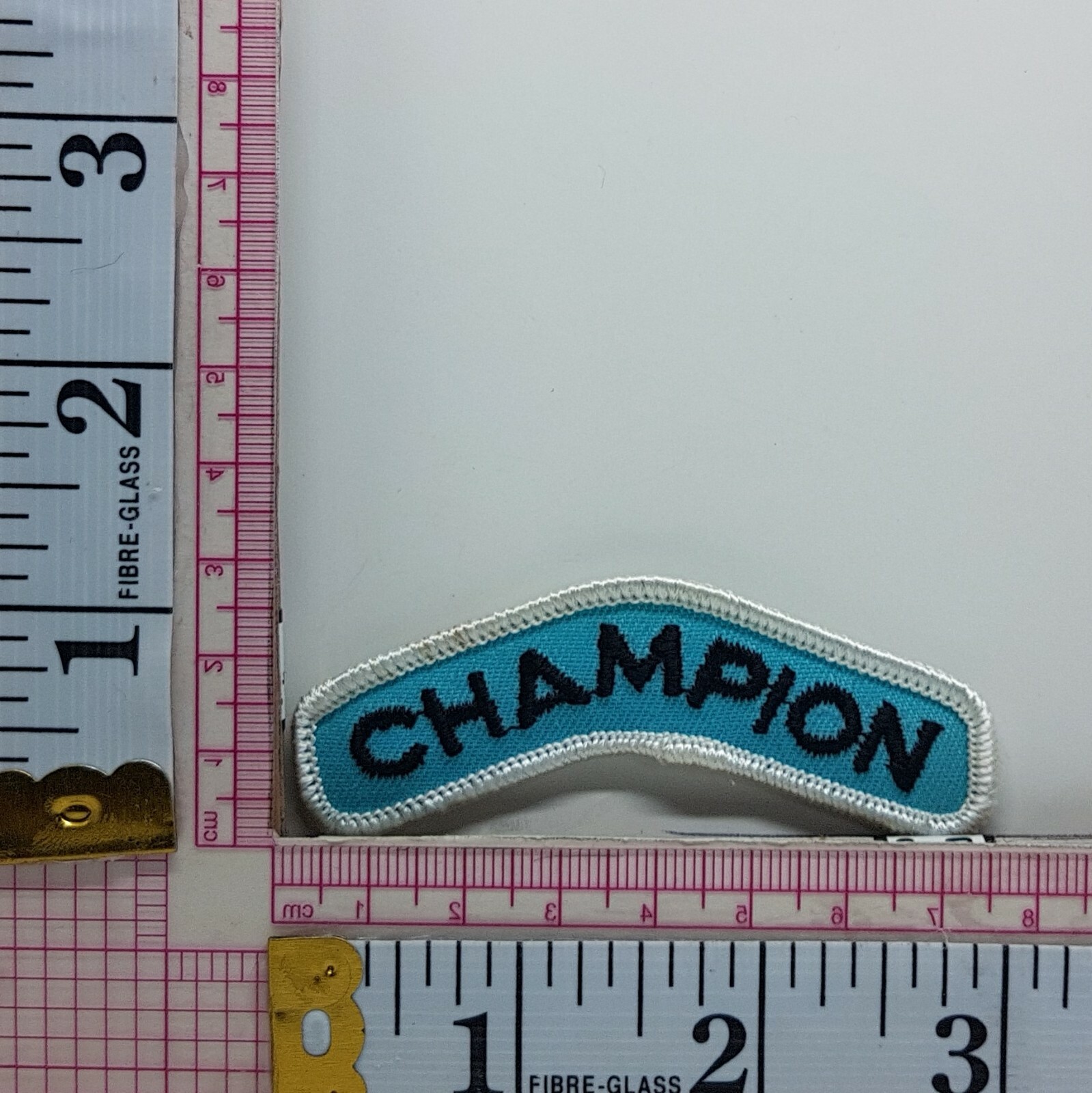 CHAMPION Jacket Vest Patch Badge Crest Applique