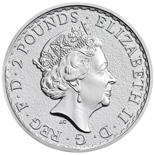 1 oz British Silver Britannia Coin (Random Year)
