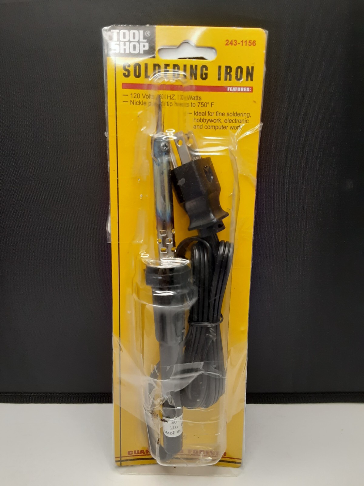 Tool Shop Soldering Iron Nickel Plated Tip W/ Soldering Core