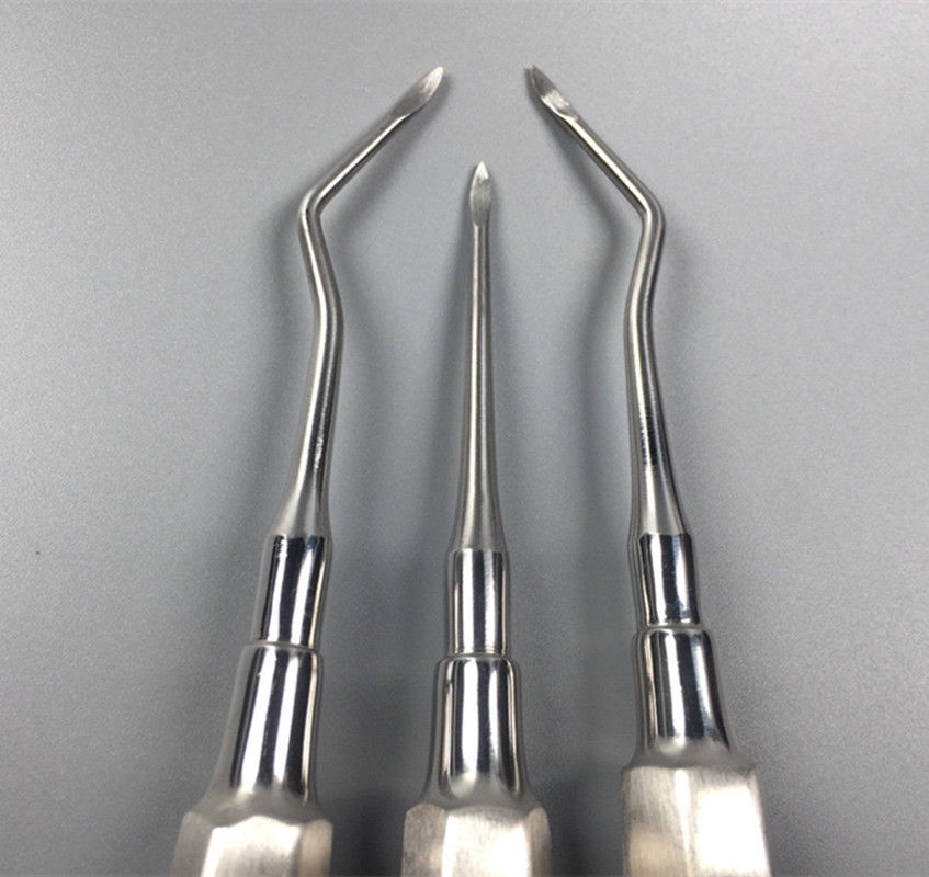 3 Sizes Dental Surgical Instrument Root Tip Elevator Apical For Teeth Extraction