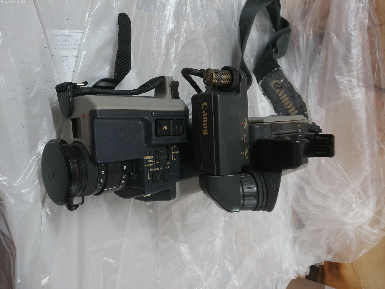 Vintage Canon Canovision 8 VM-E1 Camera Bundle w/ Bag Case