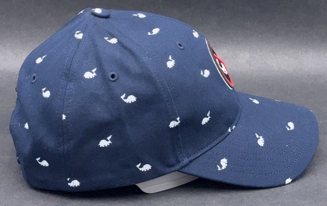 Adidas No Slow Play Golf Hat Adjustable Dad Cap Turtle Flag STEVENS POINT CC WI