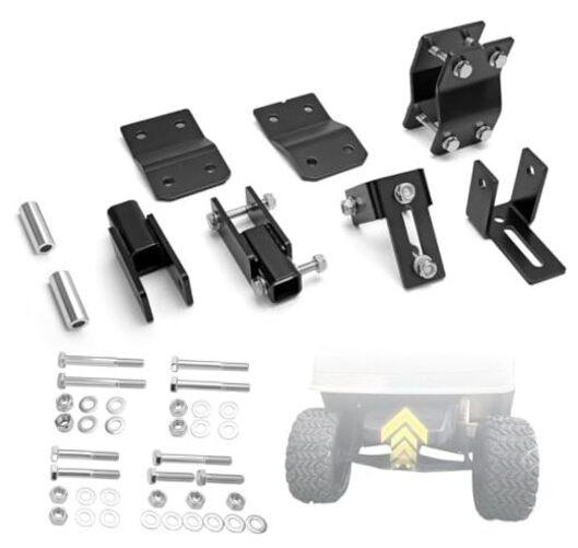 4" Yamaha G2 G9 Golf Cart Lift Kit, 4 Inch Front and Rear Suspension Lift