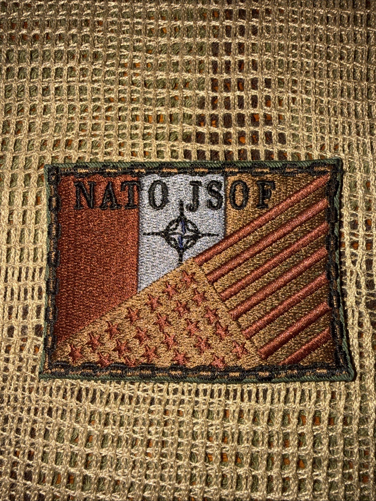 French Foreign Legion NATO US FORCES JOINT OPERATIONS PATCH -Afgan War