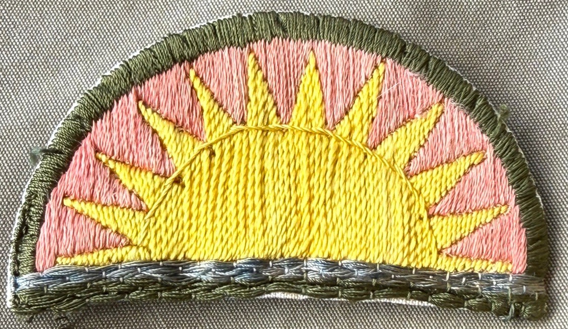 Original Post Ww2 41st Infantry division patch Japanese made patch