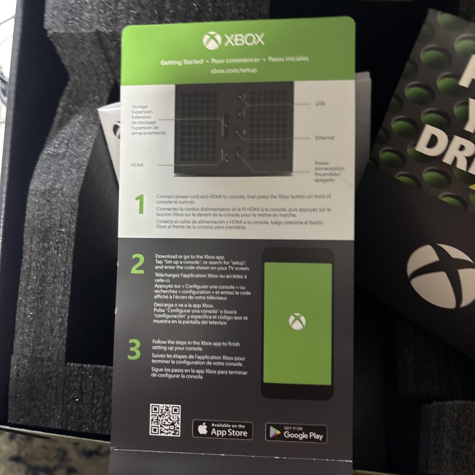 Microsoft Xbox Series X 1TB SSD-EMPTY BOX ONLY! NO CONSOLE!-Includes Packaging