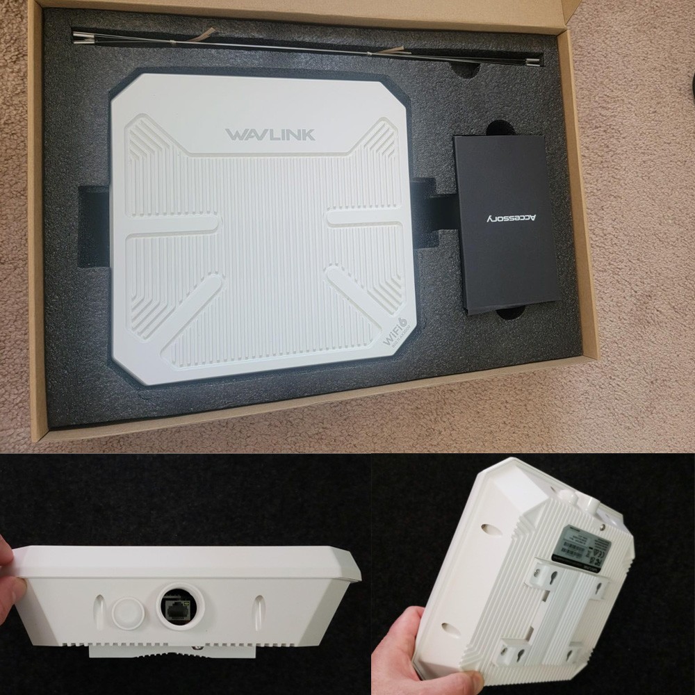 Long Range 3Km AX3000 Outdoor Extender WiFi 6 Router Repeater Wireless AP PoE