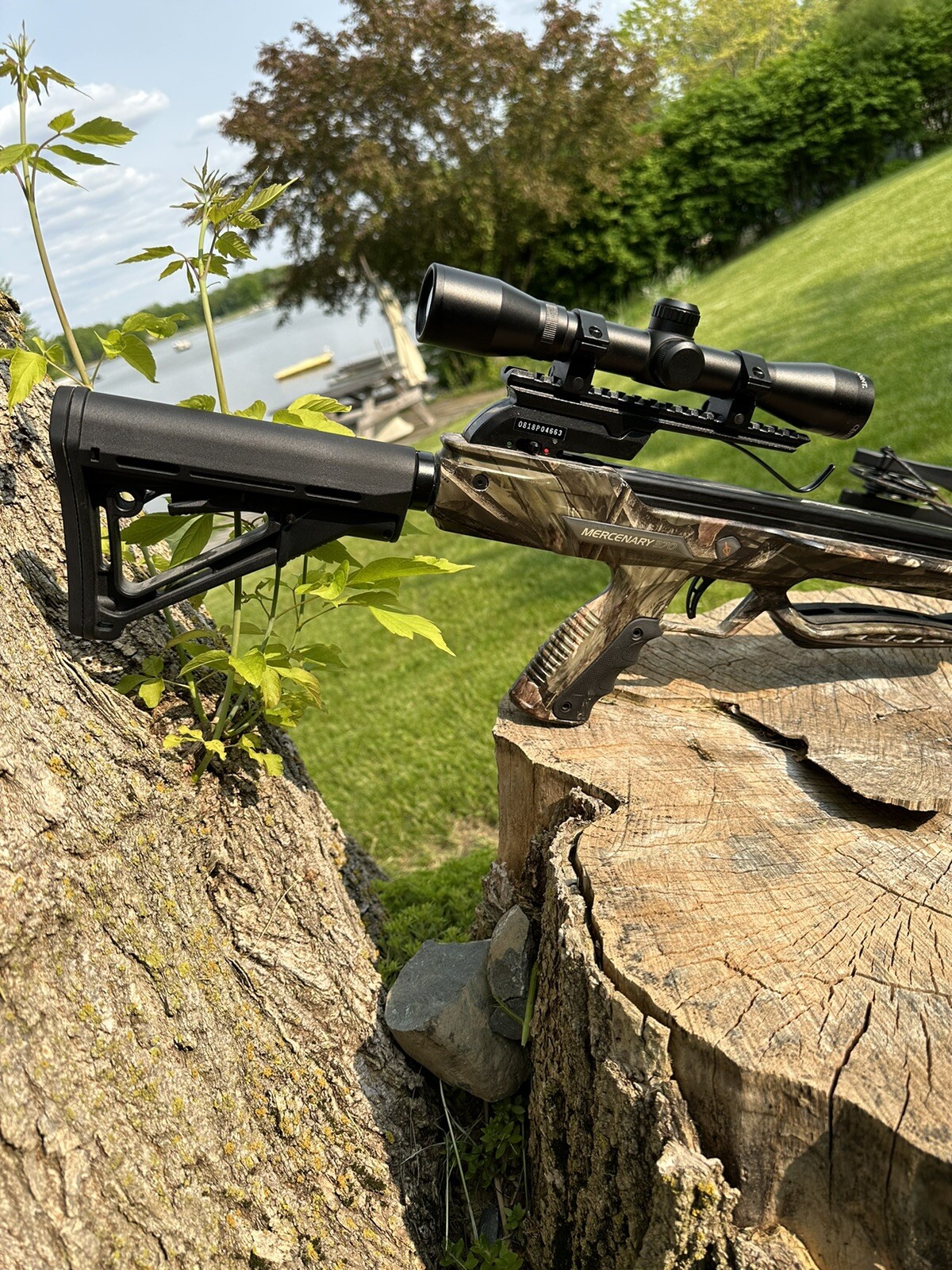 Center Point Mercenary 370 370 Crossbow with 4x32 scope