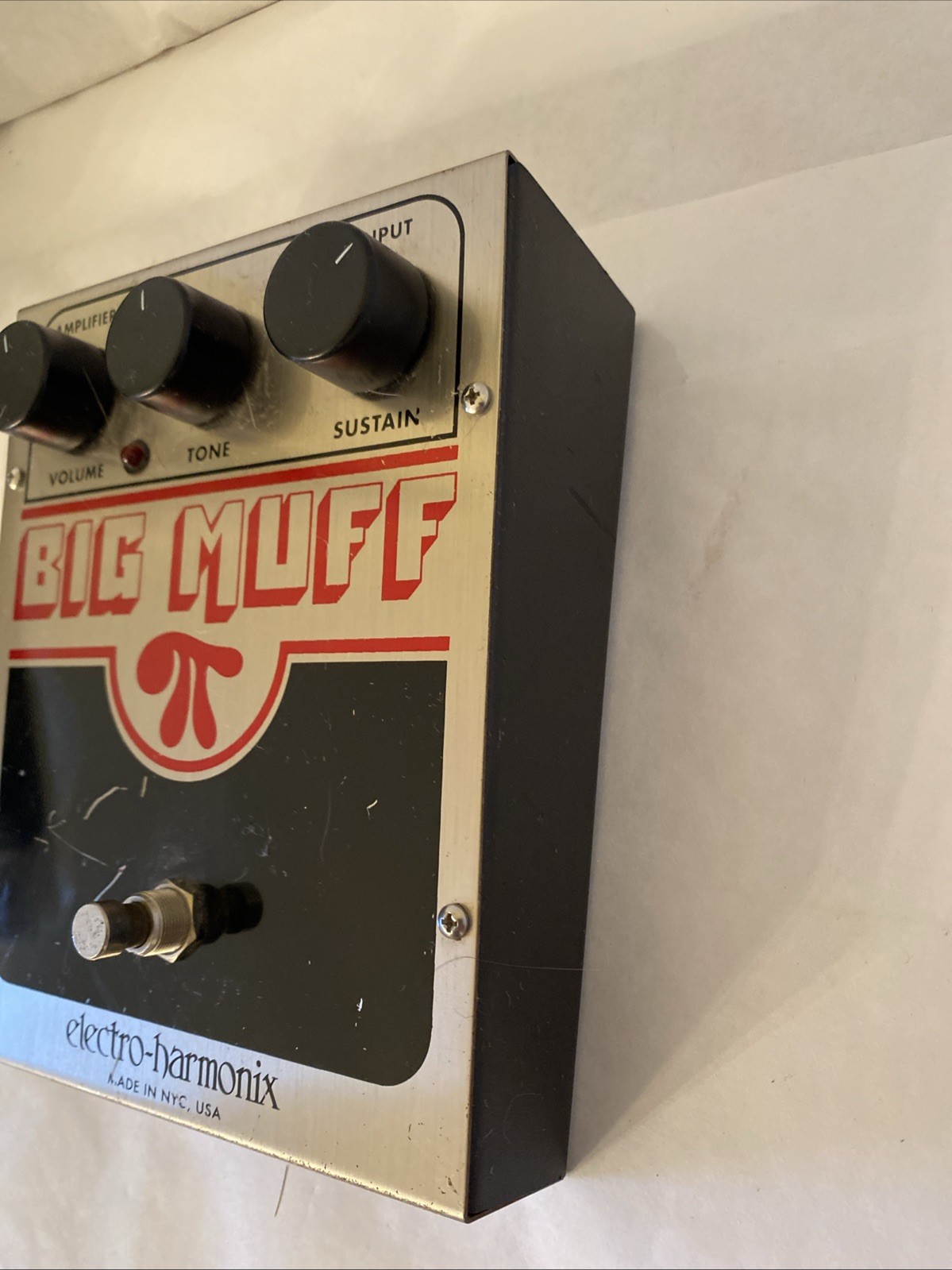 Electro-harmonix Big MuffP1 Distortion Fuzz Effects Pedal Untested