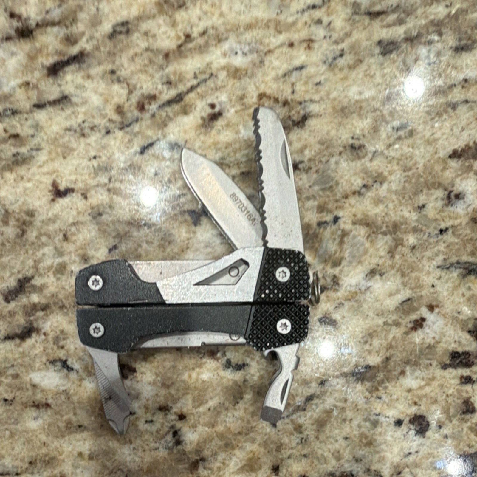 Gerber Splice Multi-Tool Black/Silver Metal Blade & Handle 1 Piece