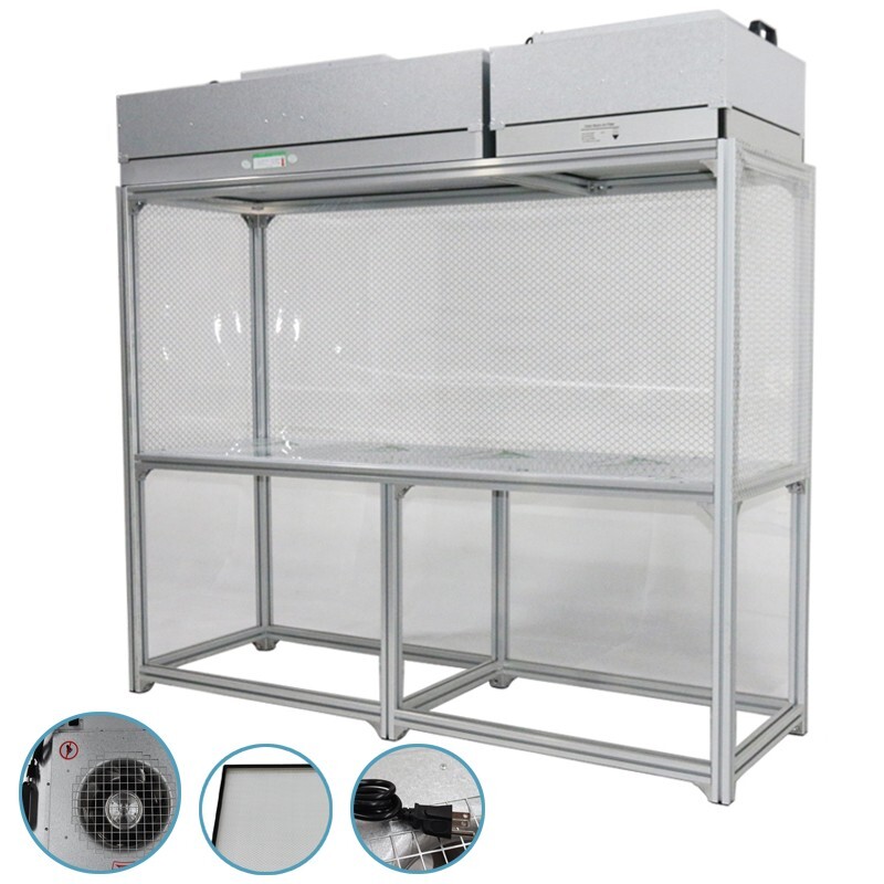 Dust Free Room Double Operation Vertical Laminar Flow Hood Air Clean Bench 110V