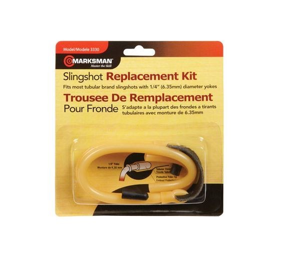 Marksman Slingshot Replacement Band Kit 1/4" diameter Yoke #3330 NEW