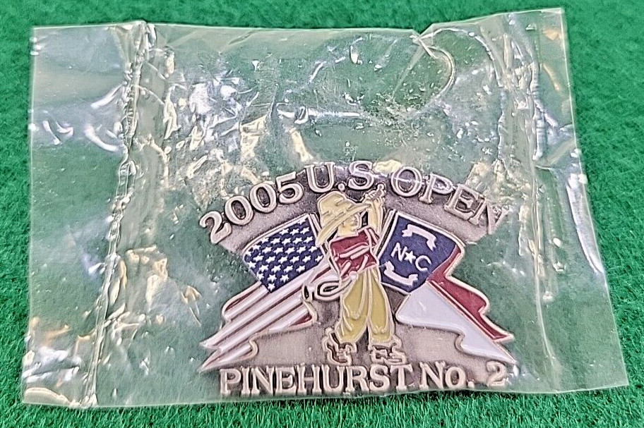 2005 US Open Pinehurst No.2 Commemorative Lapel Pin NEW!!
