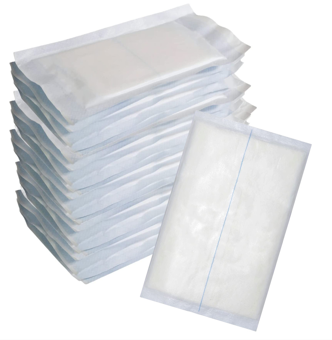 Vakly Sterile 5''x9'' ABD Combine Abdominal Pads, Pack of 100