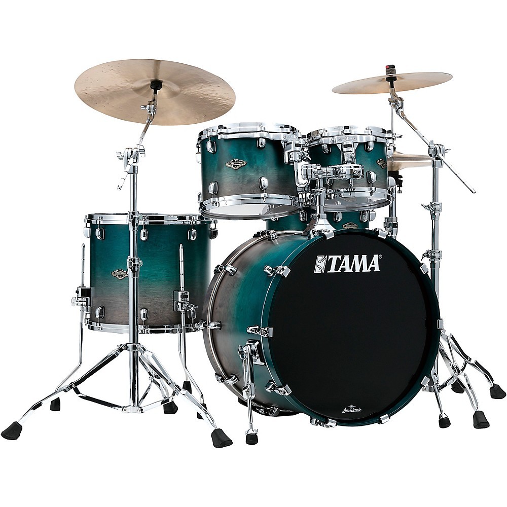 TAMA Starclassic Walnut/Birch 4-Piece Shell Pack with 22" Bass Drum