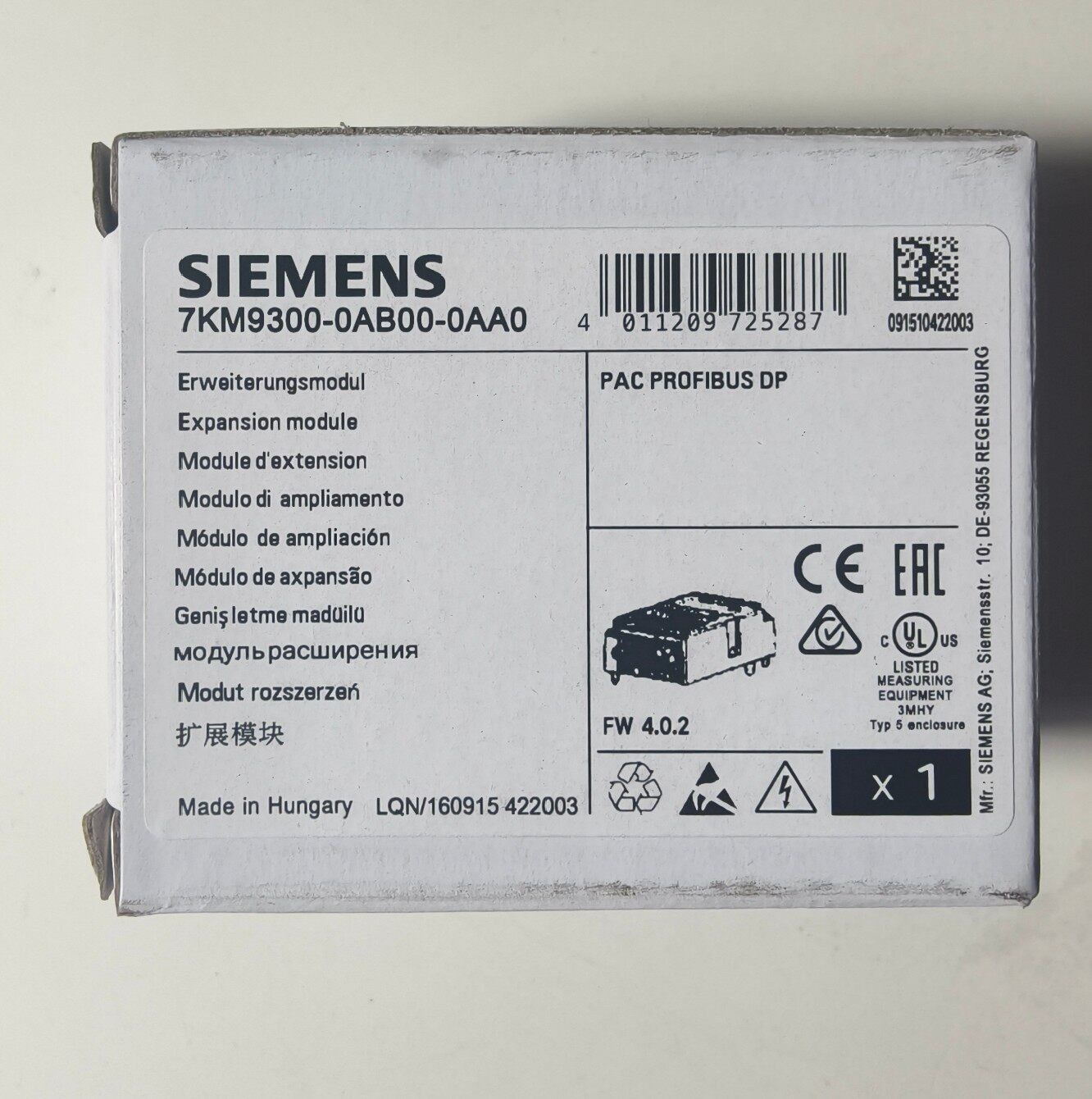 1PC NEW SIEMENS 7KM9300-0AB00-0AA0 Power Meter Fast Shipping