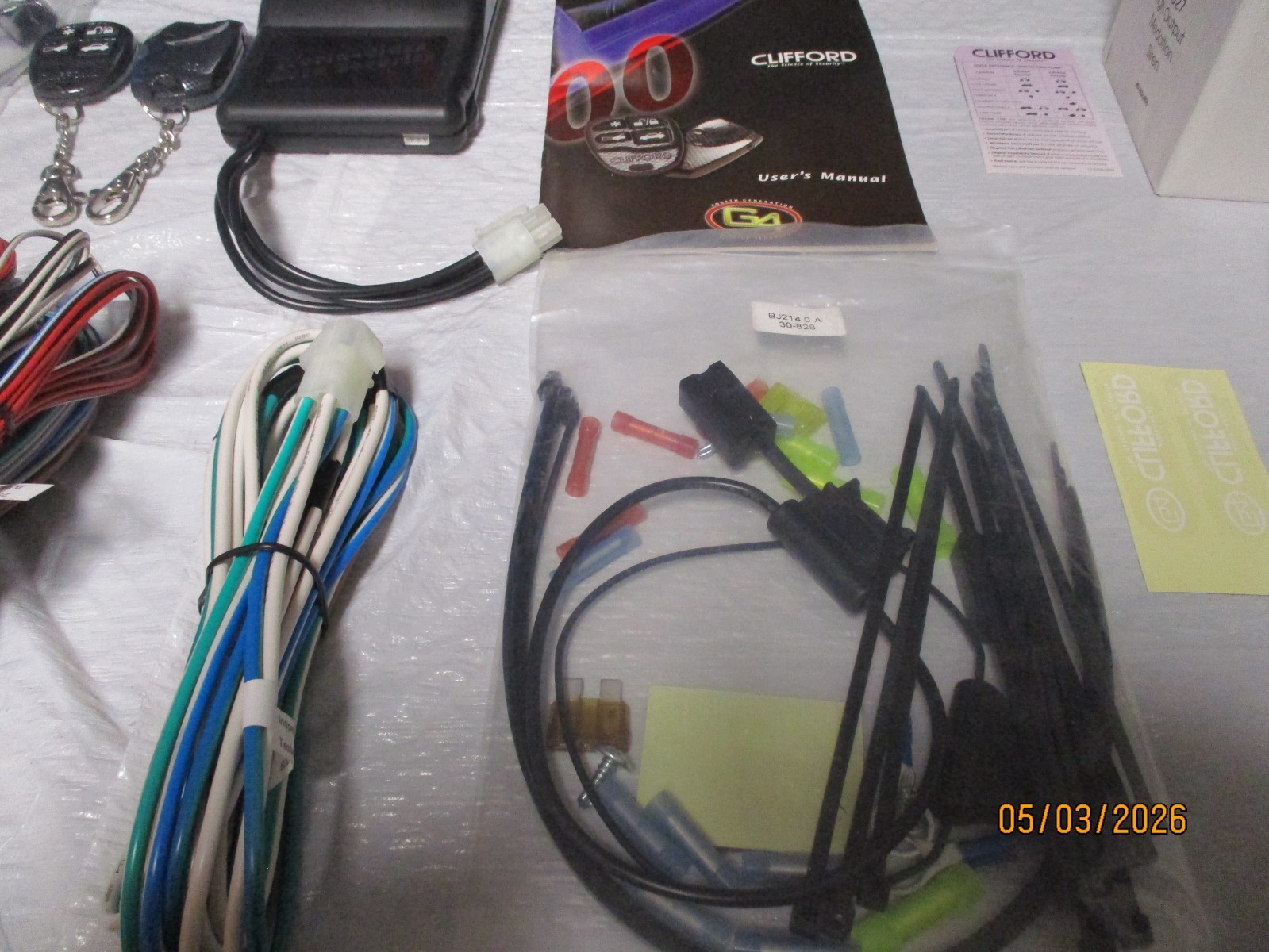 CLIFFORD CONCEPT 200 G4 SECURITY SYSTEM / INTELLIGUARD 7000 G4